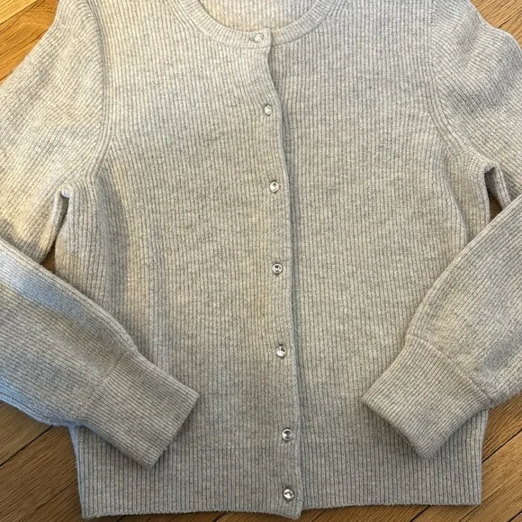 Jewel Button Super Soft JCrew cardigan - Picture 4 of 4